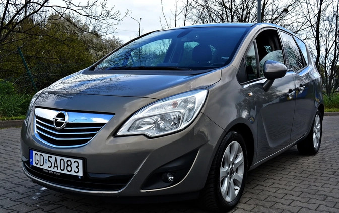 Opel Meriva cena 27900 przebieg: 178000, rok produkcji 2013 z Lewin Brzeski małe 232